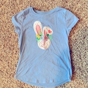 L bunny Easter shirt
